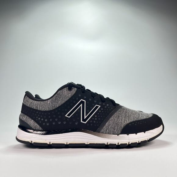 New Balance 577 v4 Cush Black Gray Running Training Shoes WX577HB4 Womens Size 8 - Picture 1 of 10